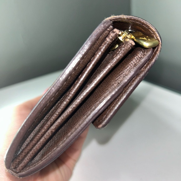 Louis Vuitton Damier Ebene Sarah Wallet CA2077 - Picture 9 of 12